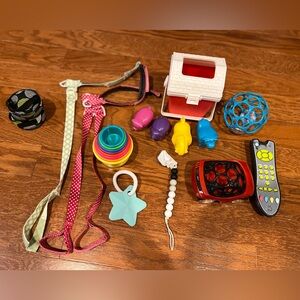 Bundle of baby toys